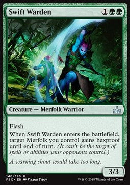Swift Warden - Rivals of Ixalan (Uncommon) [RIX-146] Immagine principale del prodotto