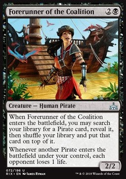 Forerunner of the Coalition - Rivals of Ixalan (Uncommon) [RIX-72] Immagine principale del prodotto