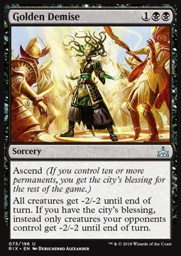 Golden Demise - Rivals of Ixalan (Uncommon) [RIX-73] Immagine principale del prodotto