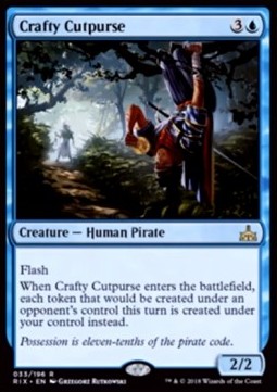 Crafty Cutpurse - Rivals of Ixalan (Rare) [RIX-33] Immagine principale del prodotto
