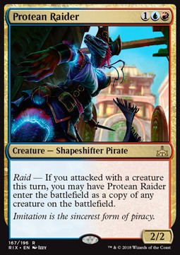 Protean Raider - Rivals of Ixalan (Rare) [RIX-167] Imagen principal del producto