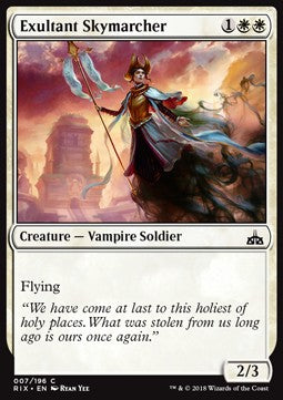 Exultant Skymarcher - Rivals of Ixalan (Common) [RIX-7] Immagine principale del prodotto