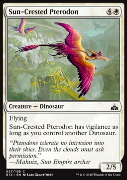 Sun-Crested Pterodon - Rivals of Ixalan (Common) [RIX-27] Immagine principale del prodotto