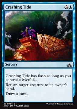 Crashing Tide - Rivals of Ixalan (Common) [RIX-34] Immagine principale del prodotto