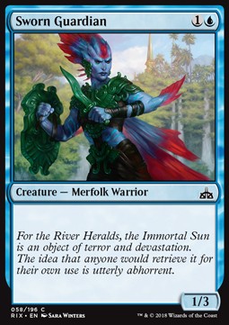 Sworn Guardian - Rivals of Ixalan (Common) [RIX-58] Immagine principale del prodotto