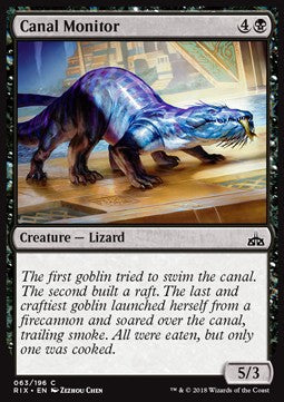 Canal Monitor - Rivals of Ixalan (Common) [RIX-63] Immagine principale del prodotto