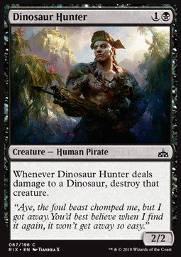 Dinosaur Hunter - Rivals of Ixalan (Common) [RIX-67] Hoofdafbeelding