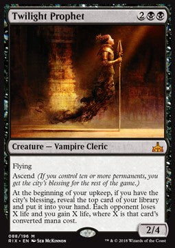 Twilight Prophet - Rivals of Ixalan (Mythic) [RIX-88] Imagen principal del producto
