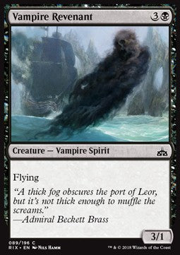 Vampire Revenant - Rivals of Ixalan (Common) [RIX-89] Hoofdafbeelding