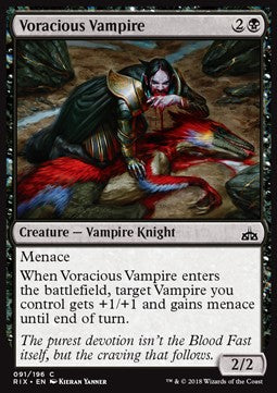 Voracious Vampire - Rivals of Ixalan (Common) [RIX-91] Main image