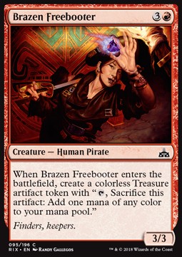 Brazen Freebooter - Rivals of Ixalan (Common) [RIX-95] Immagine principale del prodotto