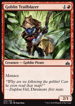 Goblin Trailblazer - Rivals of Ixalan (Common) [RIX-105] Imagen principal del producto