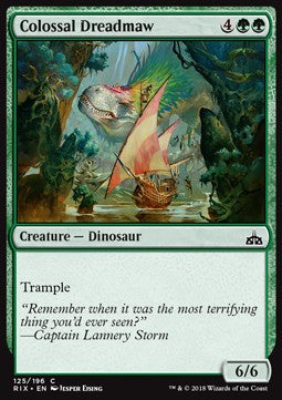 Colossal Dreadmaw - Rivals of Ixalan (Common) [RIX-125] Immagine principale del prodotto