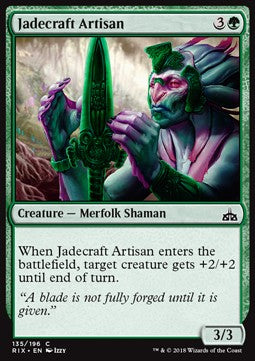 Jadecraft Artisan - Rivals of Ixalan (Common) [RIX-135] Immagine principale del prodotto