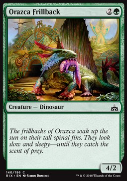 Orazca Frillback - Rivals of Ixalan (Common) [RIX-140] Immagine principale del prodotto