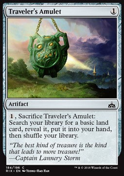 Traveler's Amulet - Rivals of Ixalan (Common) [RIX-184] Main image