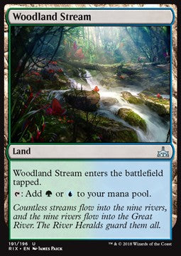 Woodland Stream - Rivals of Ixalan (Uncommon) [RIX-191] Main image