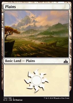 Plains - Rivals of Ixalan (Land) [RIX-192] Hauptbild