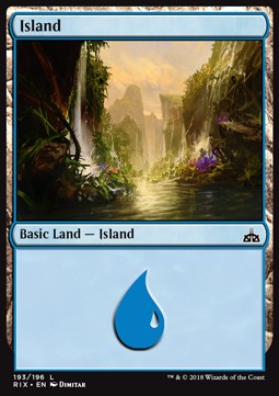 Island - Rivals of Ixalan (Land) [RIX-193] Hauptbild