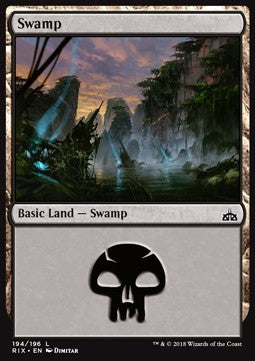 Swamp - Rivals of Ixalan (Land) [RIX-194] Hauptbild