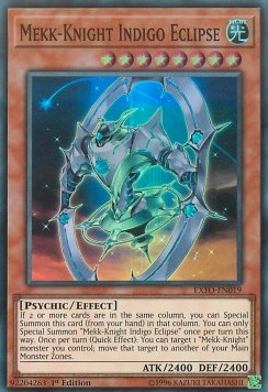 Mekk-Knight Indigo Eclipse - Extreme Force (Super Rare) [EXFO-019] Hover Image