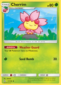 Cherrim - Ultra Prism (Uncommon) [UPR-11] Hover Image