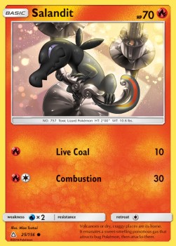 Salandit - Ultra Prism (Common) [UPR-25] Hauptbild