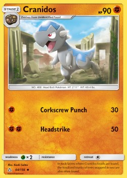 Cranidos - Ultra Prism (Uncommon) [UPR-64] Hover Image