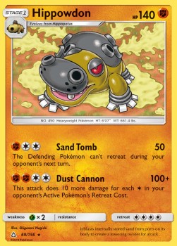 Hippowdon - Ultra Prism (Rare) [UPR-69] Hover Image