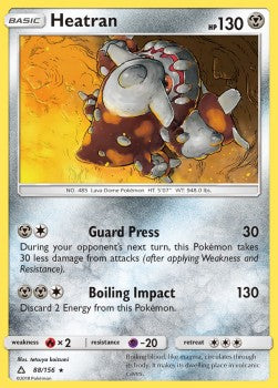 Heatran - Ultra Prism (Holo Rare) [UPR-88] Hauptbild