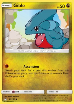 Gible - Ultra Prism (Common) [UPR-96] Hover Image