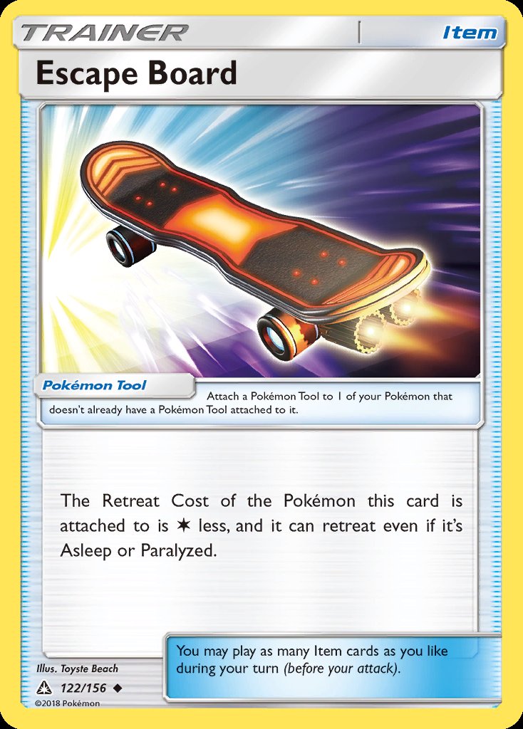 Escape Board - Ultra Prism (Uncommon) [UPR-122] Immagine principale del prodotto