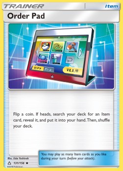 Order Pad - Ultra Prism (Uncommon) [UPR-131] Hauptbild