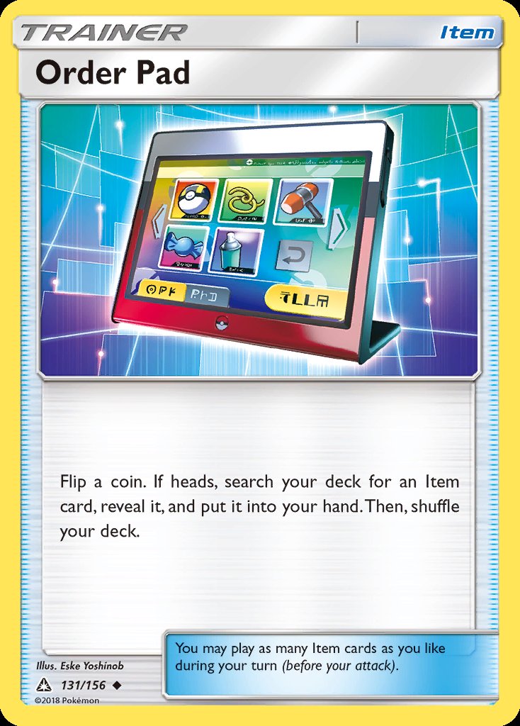 Order Pad - Ultra Prism (Uncommon) [UPR-131] Immagine principale del prodotto