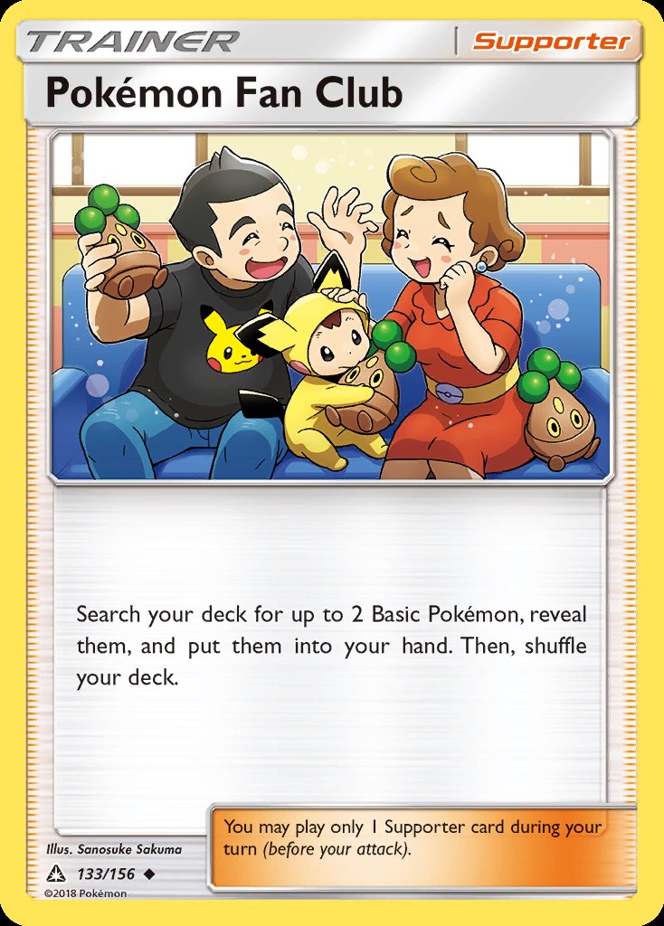 Pokémon Fan Club - Ultra Prism (Uncommon) [UPR-133] Main image