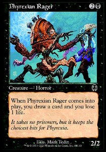Phyrexian Rager - Apocalypse (Common) [APC-49] Main image