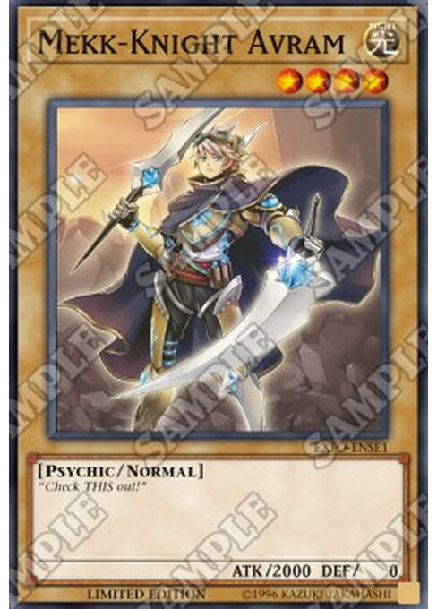Mekk-Knight Avram — Extreme Force (EXFO-SE1) Yu-Gi-Oh! card Main image