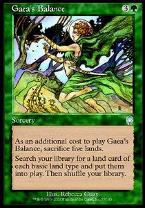 Gaea's Balance - Apocalypse (Uncommon) [APC-77] Main image