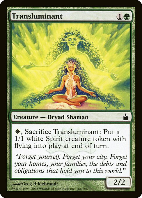 Transluminant – Ravnica: City of Guilds (RAV-186) Magic: The Gathering card | LC-REM-20260804-15151337144652-318ce4ef-38bd-4360-895f-457587164197