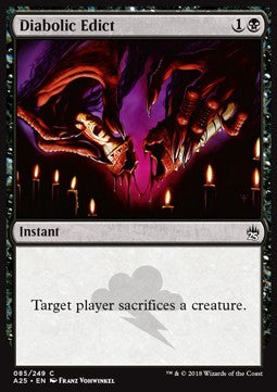 Diabolic Edict - Masters 25 (Common) [A25-85]