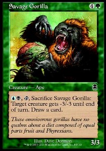 Savage Gorilla - Apocalypse (Common) [APC-85] Imagen principal del producto