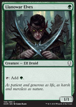 Llanowar Elves - Dominaria (Common) [DOM-168] Immagine principale del prodotto