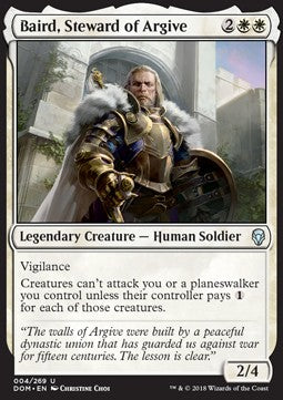 Baird, Steward of Argive - Dominaria (Uncommon) [DOM-4] Immagine principale del prodotto
