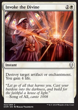 Invoke the Divine - Dominaria (Common) [DOM-22] Hover Image