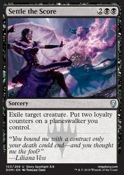 Settle the Score - Dominaria (Uncommon) [DOM-103] Immagine principale del prodotto