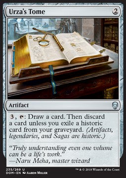 Urza's Tome - Dominaria (Uncommon) [DOM-235] Immagine principale del prodotto