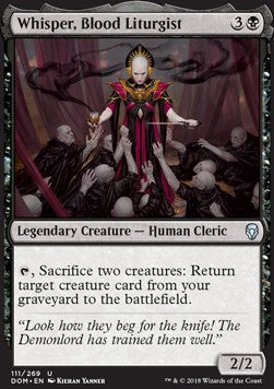 Whisper, Blood Liturgist - Dominaria (Uncommon) [DOM-111] Imagen principal del producto