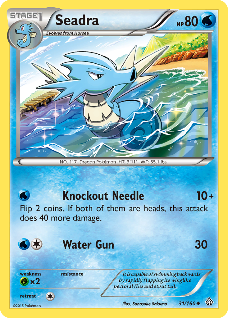 Seadra – Primal Clash 31 – Pokémon TCG single card