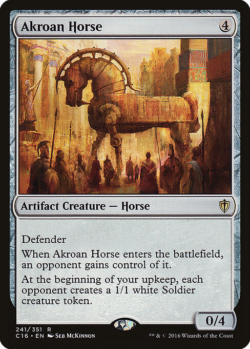 Akroan Horse – Commander 2016 (C16-241) Magic: The Gathering card | LC-REM-20260804-15150801322316-31a8954f-467d-4eb9-8a48-d25bae9529b8 Imagen principal del producto