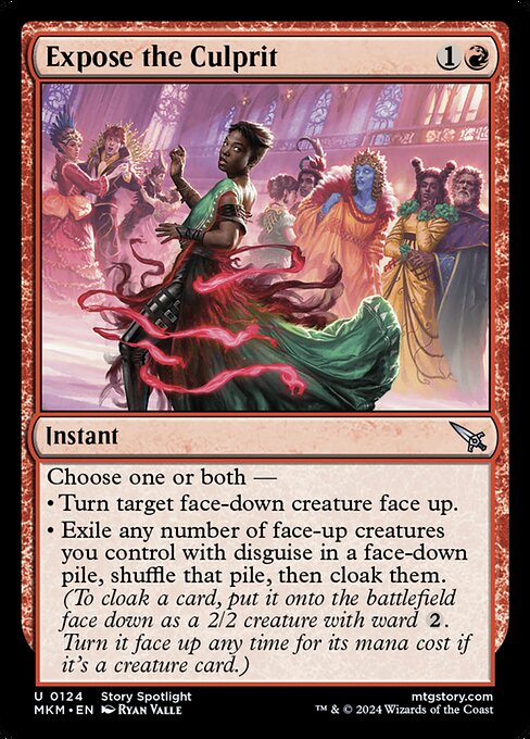 Expose the Culprit – Murders at Karlov Manor (MKM-124) Magic: The Gathering card